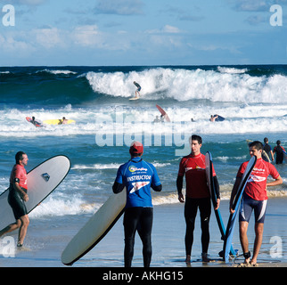 Bondi Beach-Dozent an der Surfschule Bondi Beach New South Wales Australien Stockfoto