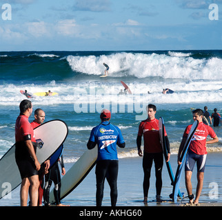 Bondi Beach-Dozent an der Surfschule Bondi Beach New South Wales Australien Stockfoto