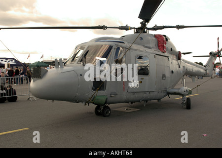 British Royal Navy allgemeine Zweck Westland Lynx Hubschrauber. Stockfoto