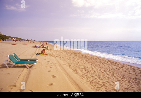 Spanien, Katalonien, Calella Stockfoto