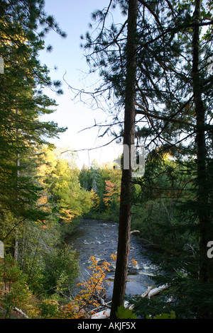 Zwei Nerven Fluss Michigan s obere Halbinsel Stockfoto