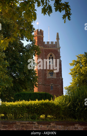 St Michaels und alle Engel der Kirche Alphington Exeter Devon UK Stockfoto