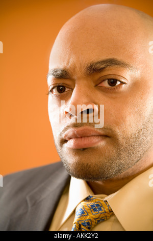 Porträt des Kaufmanns Stockfoto