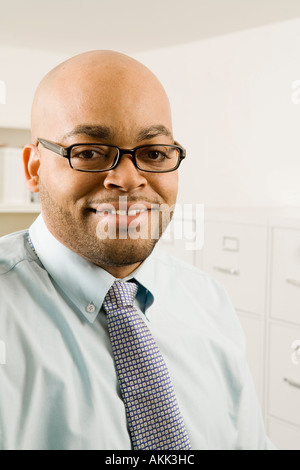 Porträt des Kaufmanns Stockfoto