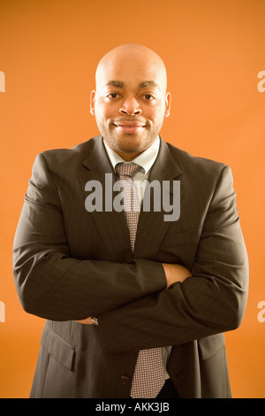 Porträt des Kaufmanns Stockfoto