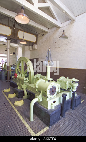 Dampfmaschine Haus im Musée National Wasserstraßen, Ellesmere Port Cheshire Merseyside UK Großbritannien Stockfoto