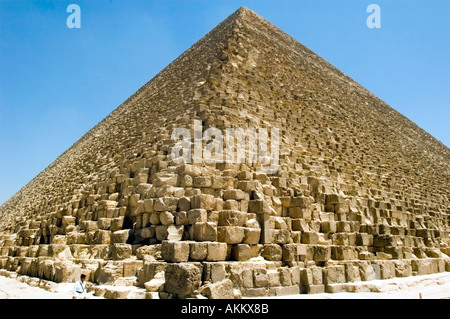 Pyramiden von Ghiza Kairo Ägypten Stockfoto