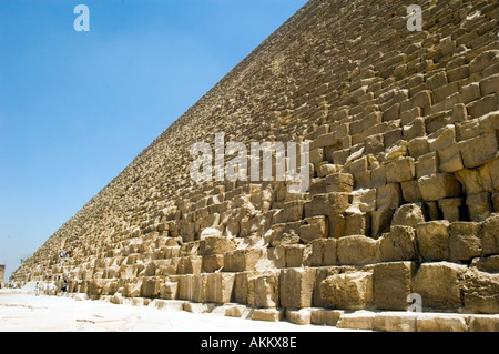Pyramiden von Ghiza Kairo Ägypten Stockfoto