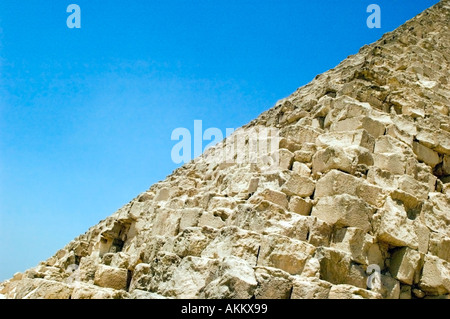 Pyramiden von Ghiza Kairo Ägypten Stockfoto
