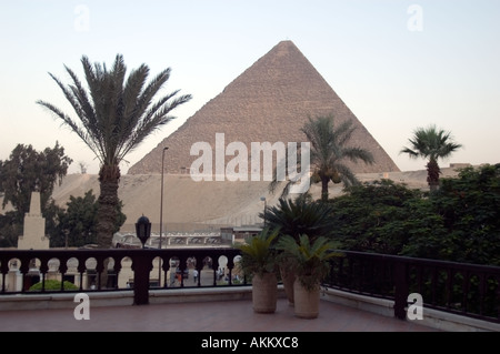 Pyramiden von Ghiza Kairo Ägypten Stockfoto