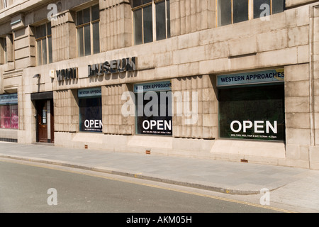 Zweiten Weltkrieg Sitz der Western Atlantic Ansätze in Derby House Liverpool, heute ein Museum, England Stockfoto