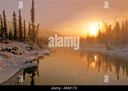 Kalte Quelle am Rocky River 2 Stockfoto