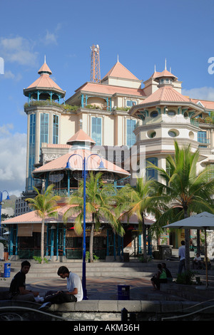 Mauritius Port Louis Le Caudan Waterfront Stockfoto