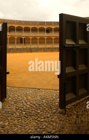 Plaza de Toros Ronda Malaga Andalusien Spanien Stockfoto