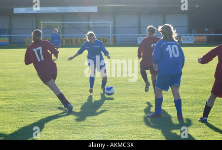 Frauenfußball auf Club-Ebene, Leamington Spa, England, UK Stockfoto