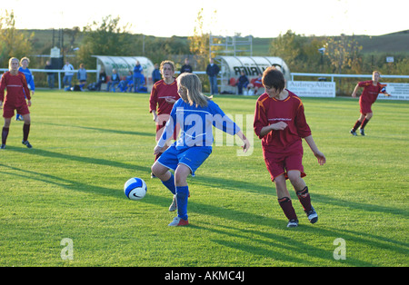 Frauenfußball auf Club-Ebene, Leamington Spa, England, UK Stockfoto