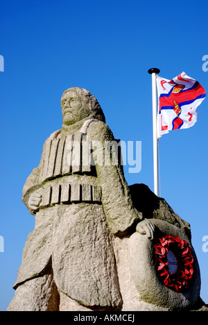 RNLI-Denkmal an der National Memorial Arboretum, Staffordshire, England, UK Stockfoto
