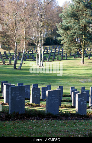 Die deutsche Kriegsgräberstätte Cannock Chase, Staffordshire, England, Vereinigtes Königreich Stockfoto