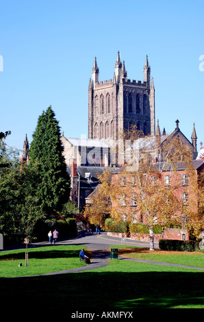 Hereford Cathedral, Herefordshire, England, UK Stockfoto