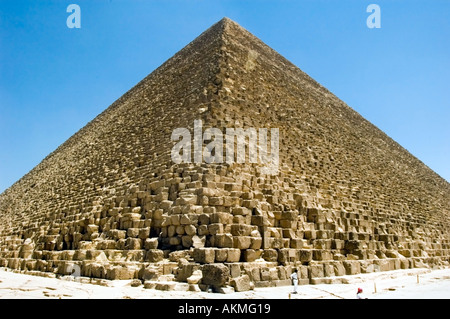 Pyramiden von Ghiza Kairo Ägypten Stockfoto