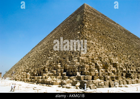 Pyramiden von Ghiza Kairo Ägypten Stockfoto