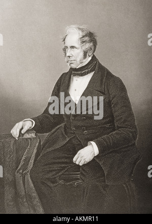 Henry John Temple, 3rd Viscount Palmerston, 1784-1865. Premierminister von England. Stockfoto
