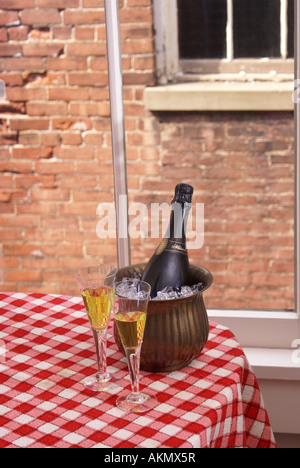 Gekühlte und bereit Stockfoto