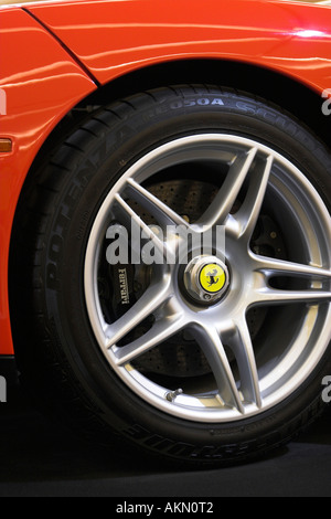 Ferrari Enzo wheel close up Stockfoto