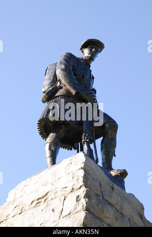 51. Highland Division Memorial, Neufundland-Gedenkpark Beaumont-Hamel, Somme, Frankreich Stockfoto