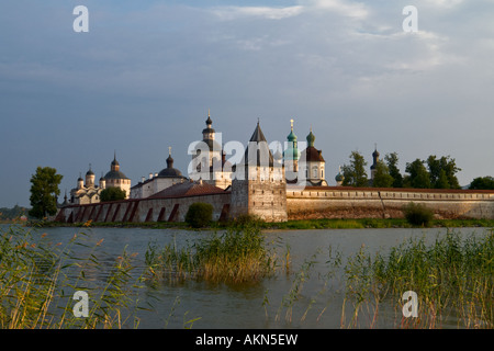 Kirillo-Beloserski-Kloster in der Stadt Kirillov in Region Wologda, Russland Stockfoto