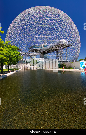 Biosphäre, Île Sainte-Hélène, Parc des Iles, Montreal, Quebec, Kanada Stockfoto