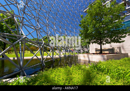 Biosphäre, Île Sainte-Hélène, Parc des Iles, Montreal, Quebec, Kanada Stockfoto