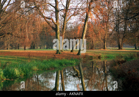 Fuerst-Pueckler-Park in Bad Muskau, Deutschland Stockfoto