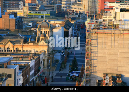 Ilford-Stadt-Zentrum-Ost-London am frühen Morgen Essex England uk gb Stockfoto