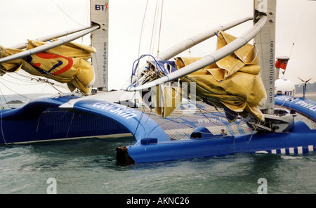 Team Philps abgebrochen, die Scilly-Inseln Stockfoto