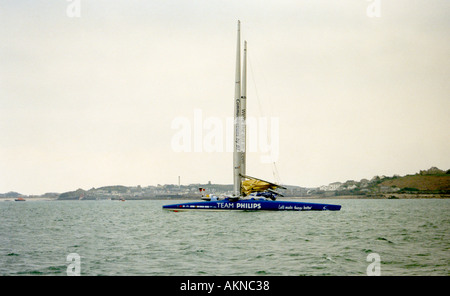 Team Philps abgebrochen, die Scilly-Inseln Stockfoto