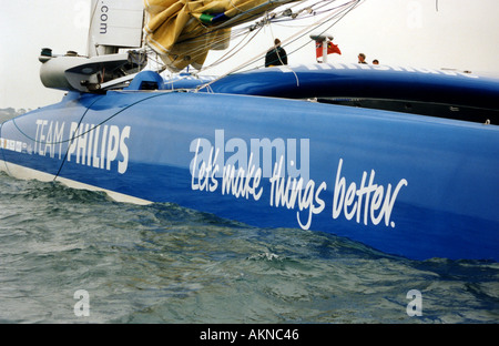 Team Philps abgebrochen, die Scilly-Inseln Stockfoto