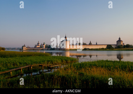 Kirillo-Beloserski-Kloster in der Stadt Kirillov in Region Wologda, Russland Stockfoto