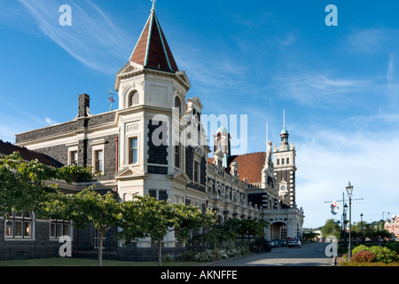 Bahnhof in Dunedin, Otago, Südinsel, Neuseeland Stockfoto