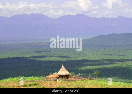 In das Omo-Tal Stockfoto