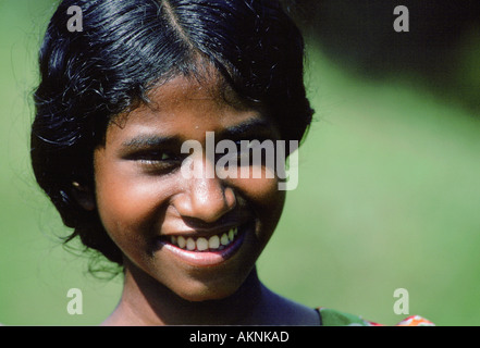 Mädchen-SriLanka Stockfoto