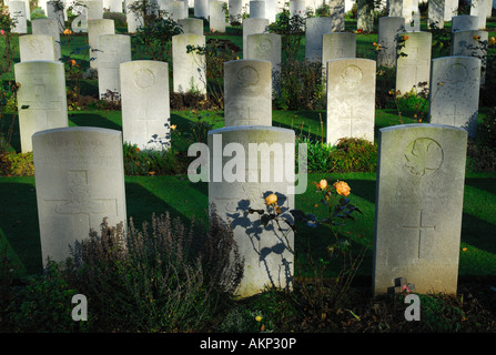 Faubourg-Damiens britischen Krieg Friedhof in Arras, Frankreich Stockfoto