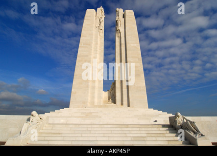 Vimy Ridge Denkmal, kanadischen Kriegsdenkmal, Frankreich Stockfoto