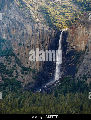 Bridal Veil Falls, Yosemite-Nationalpark, Kalifornien. Stockfoto