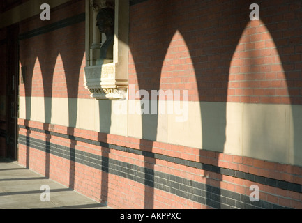 Architektonisches Detail aus dem Sanders Theater in Cambridge, Massachusetts Stockfoto