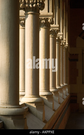 Architektonisches Detail aus dem Sanders Theater in Cambridge, Massachusetts Stockfoto