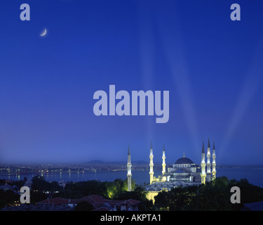 TY - ISTANBUL: Die blaue Moschee Stockfoto