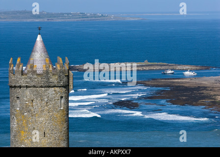 Doonagore Castle, Doolin, Co. Clare, Irland Stockfoto