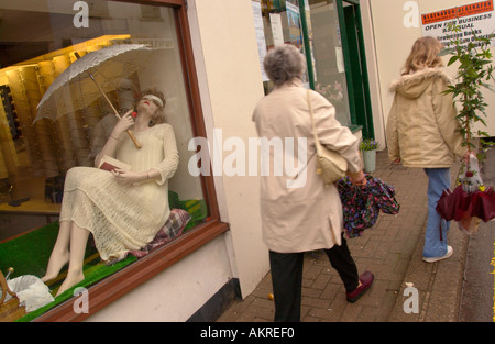 Straßenszene in Blaenavon Torfaen Gwent South Wales UK Stockfoto