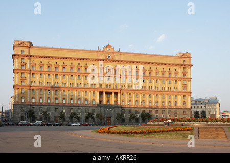 LUBJANKA GEBÄUDE MOSKAU RUSSLAND Stockfoto